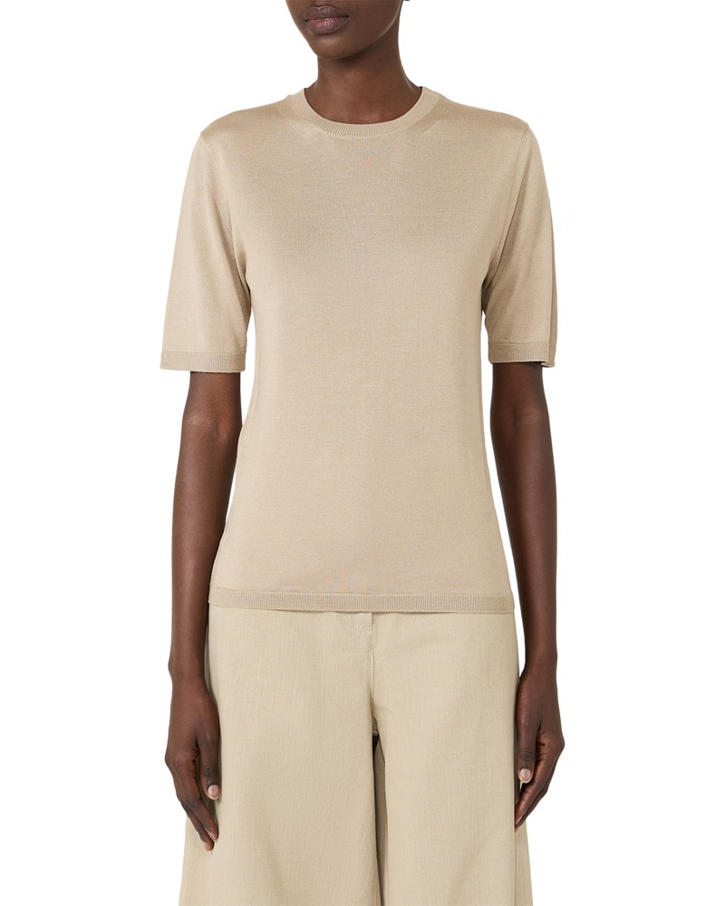 Max Mara Mxmaceti Top in Stone