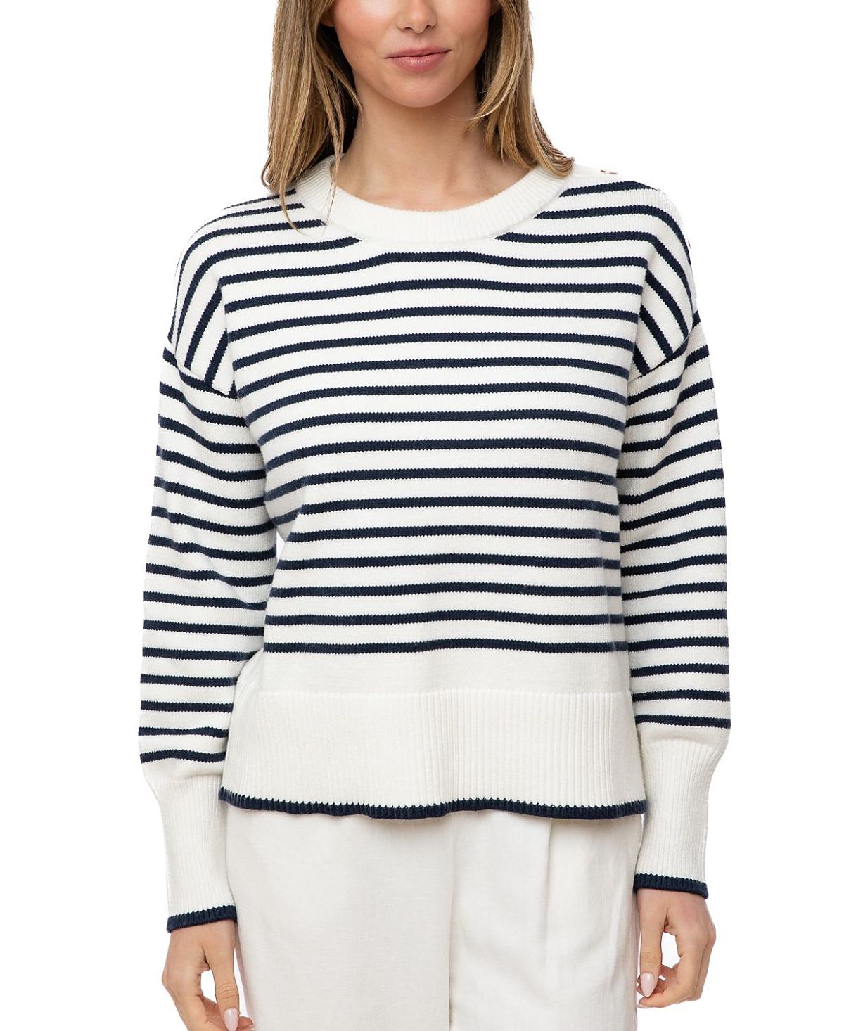 The Burgess Collection The Abigail Stripe Sweater