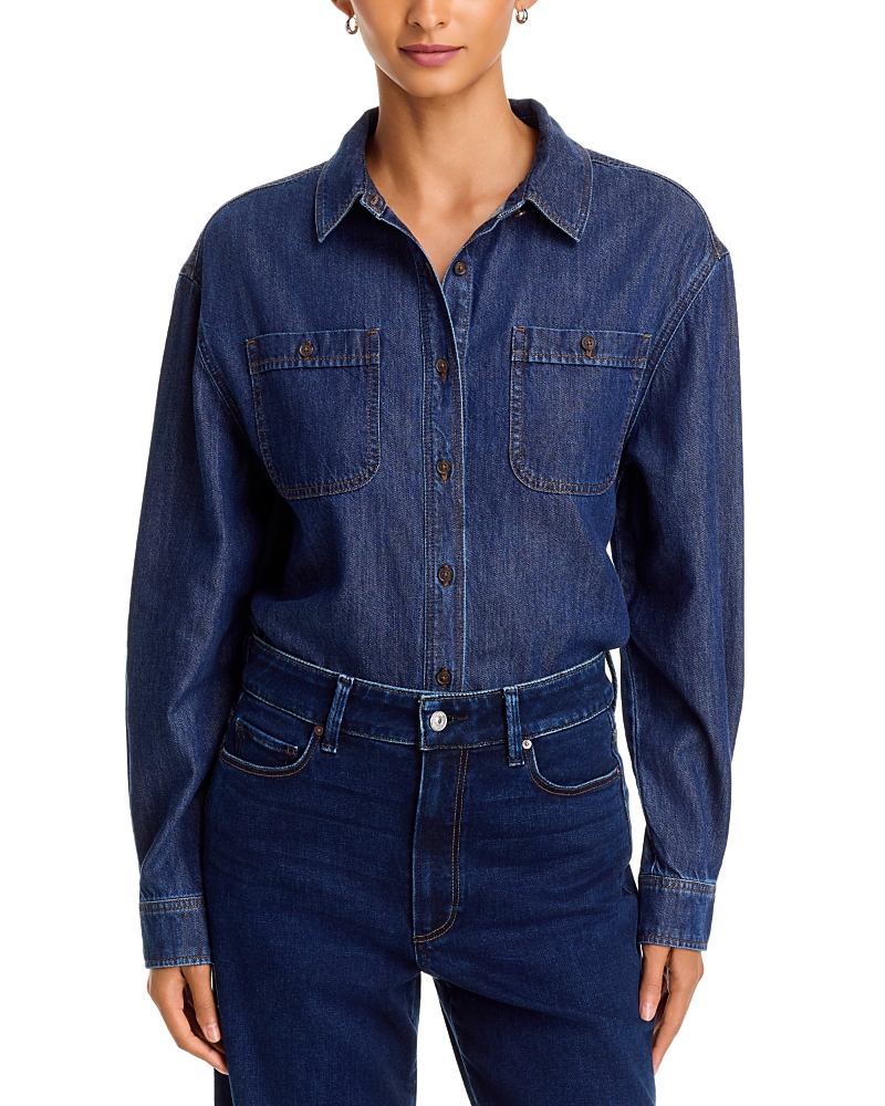Paige Arden Relaxed Denim Shirt