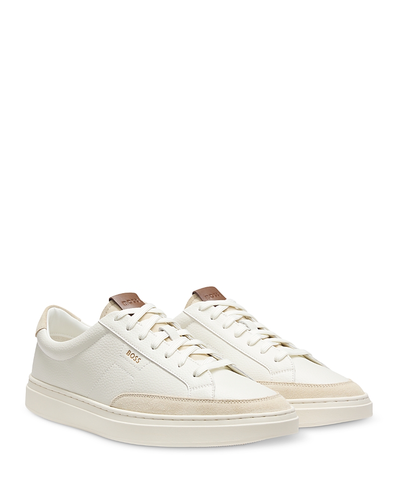 Boss by Hugo Boss Men's Kieran Tennis Sneaker with Suede Trim