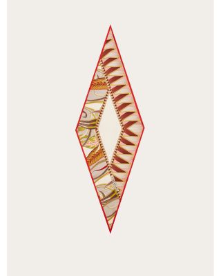 Giada Angled Silk Scarf