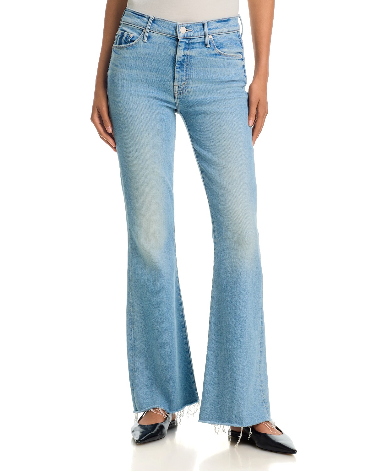 The Weekender Mid Rise Flared Jeans in Wish Upon a Star