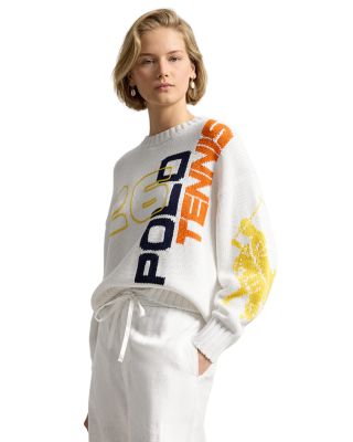 US Open Graphic Logo Cotton Sweater