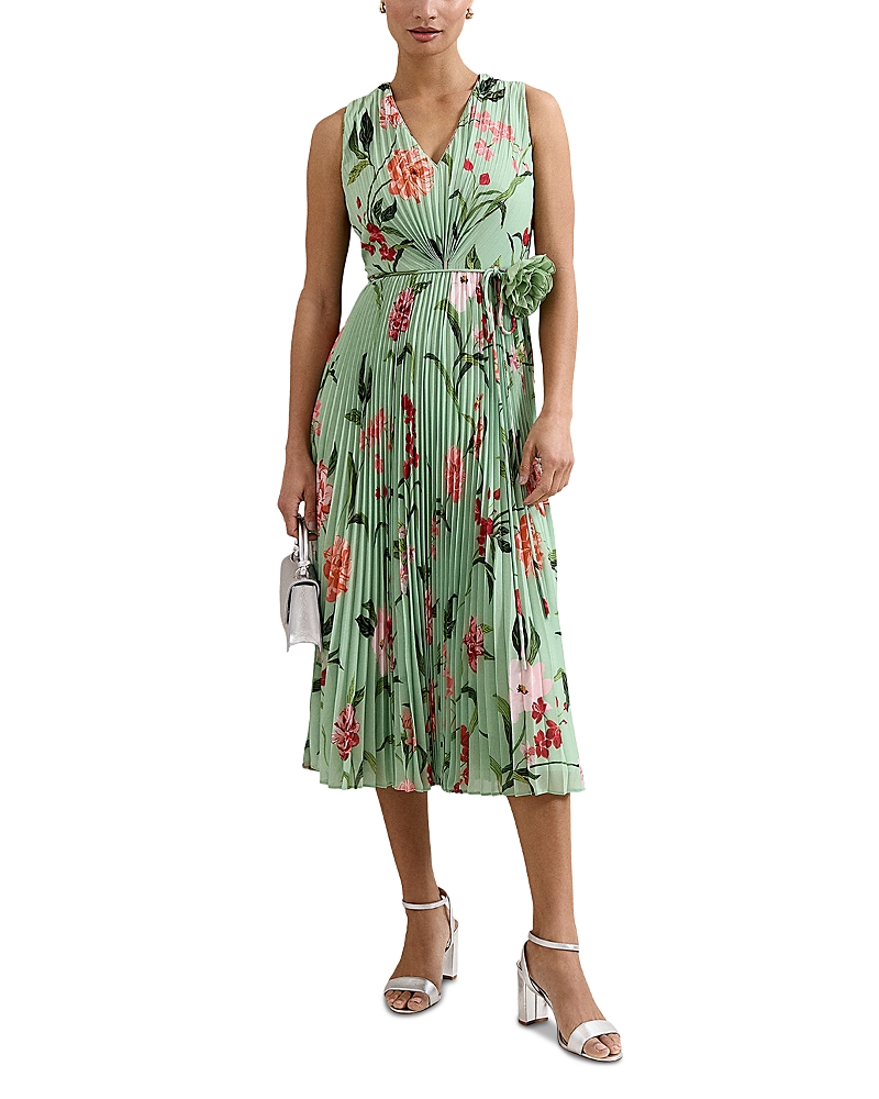 Phase Eight Petites Simara Pleated Dress