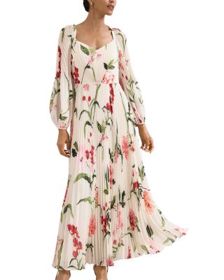 Petites Reanna Pleated Maxi Dress
