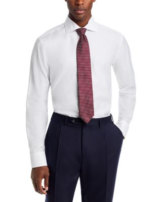 Vertical Weave Dress Shirt