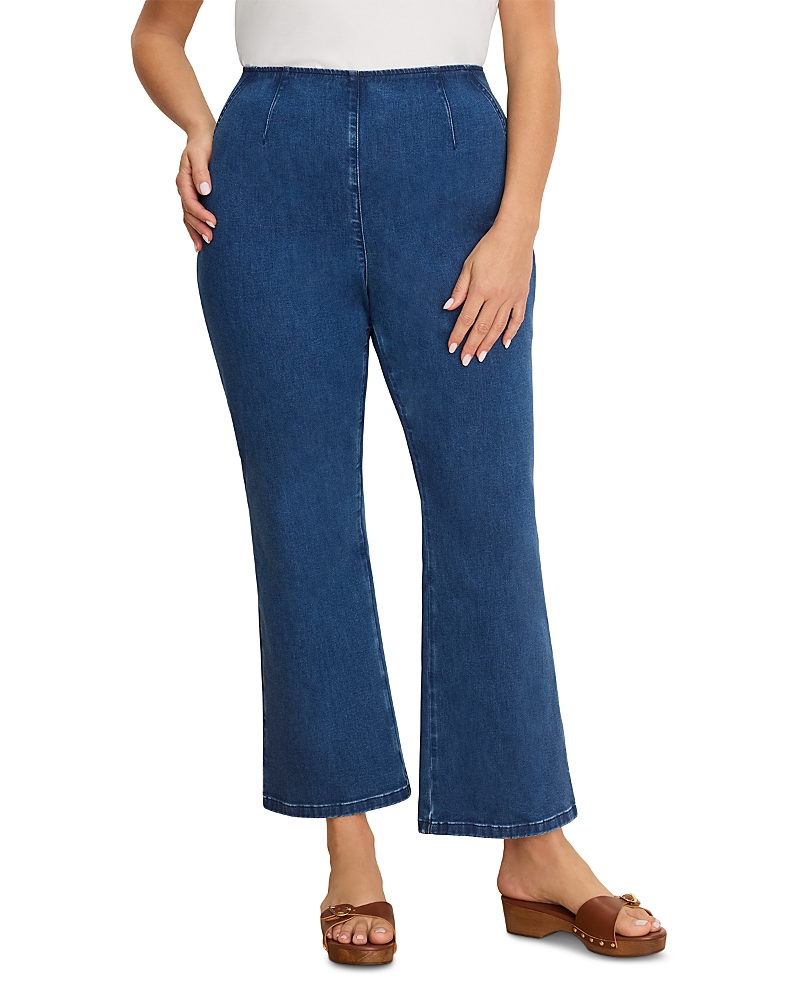 Nic+Zoe Plus Berkeley High Rise Bootcut Jeans in Uptown