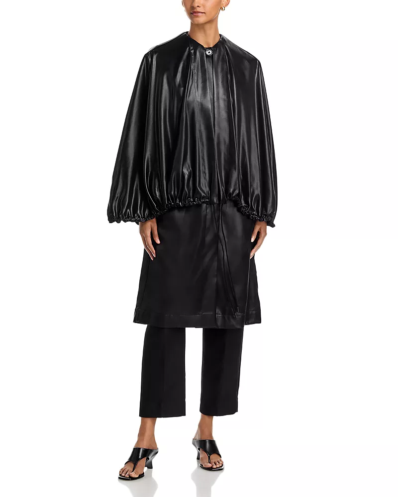 Toteme Detachable Cape Evening Coat