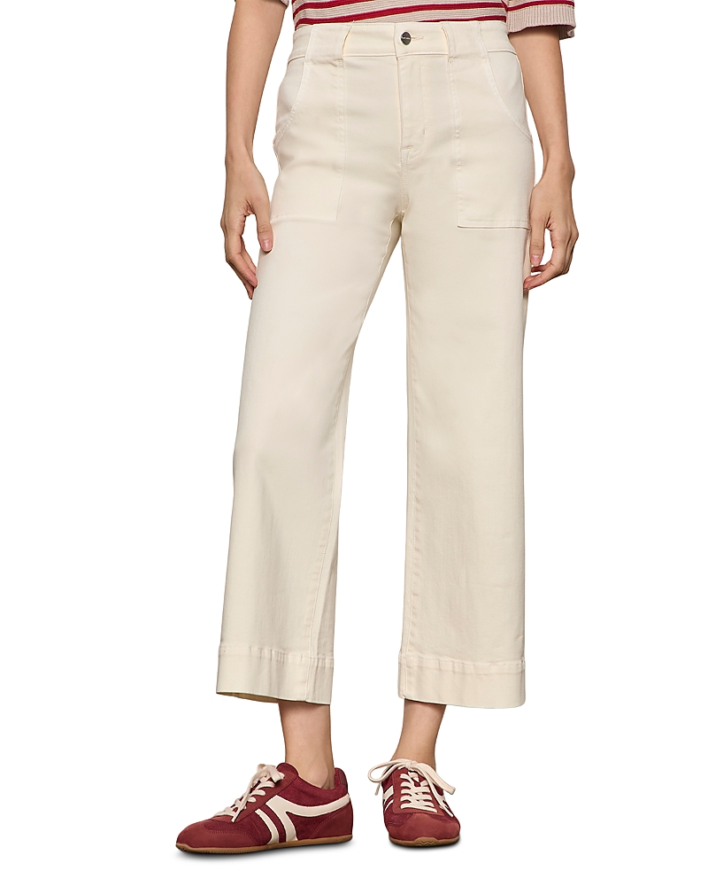 Sanctuary Insider Mid Rise Crop Jeans in Collagen