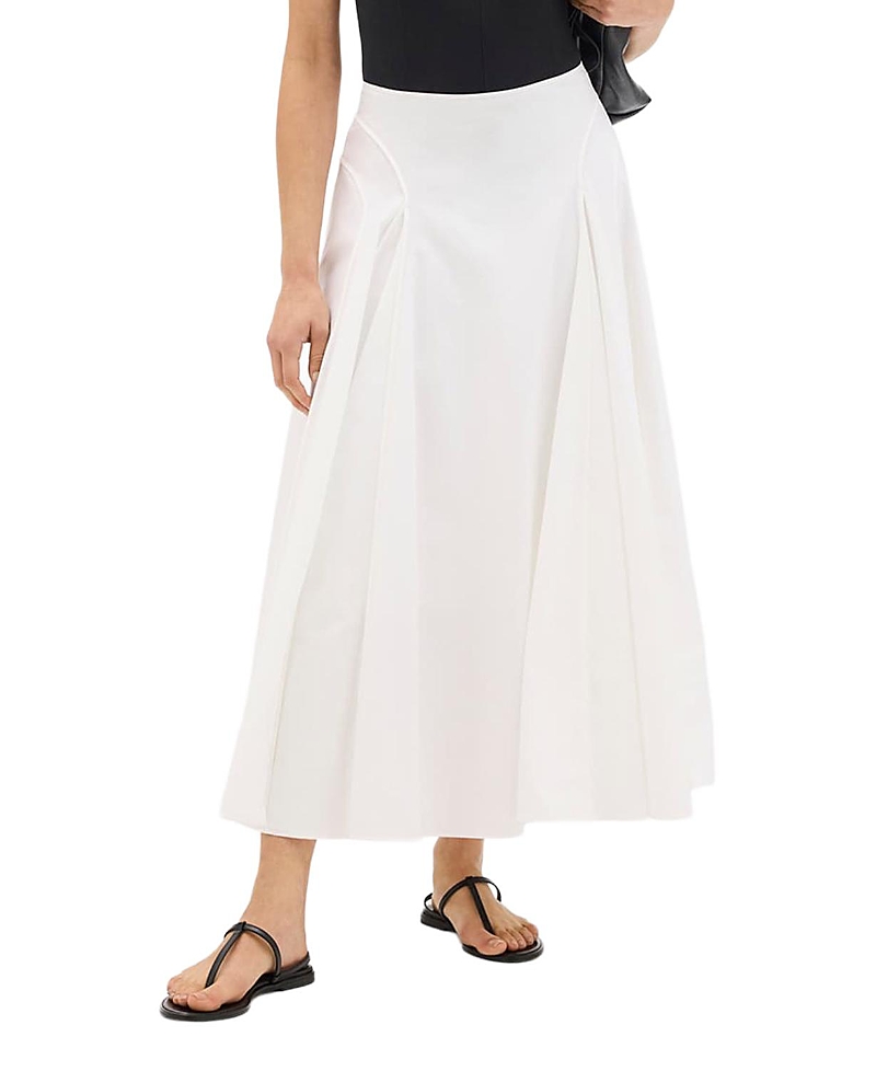 Another Tomorrow Seamed Full Skirt