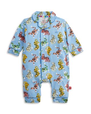 Girls' Tiger Kings Printed Pajama Romper - Baby