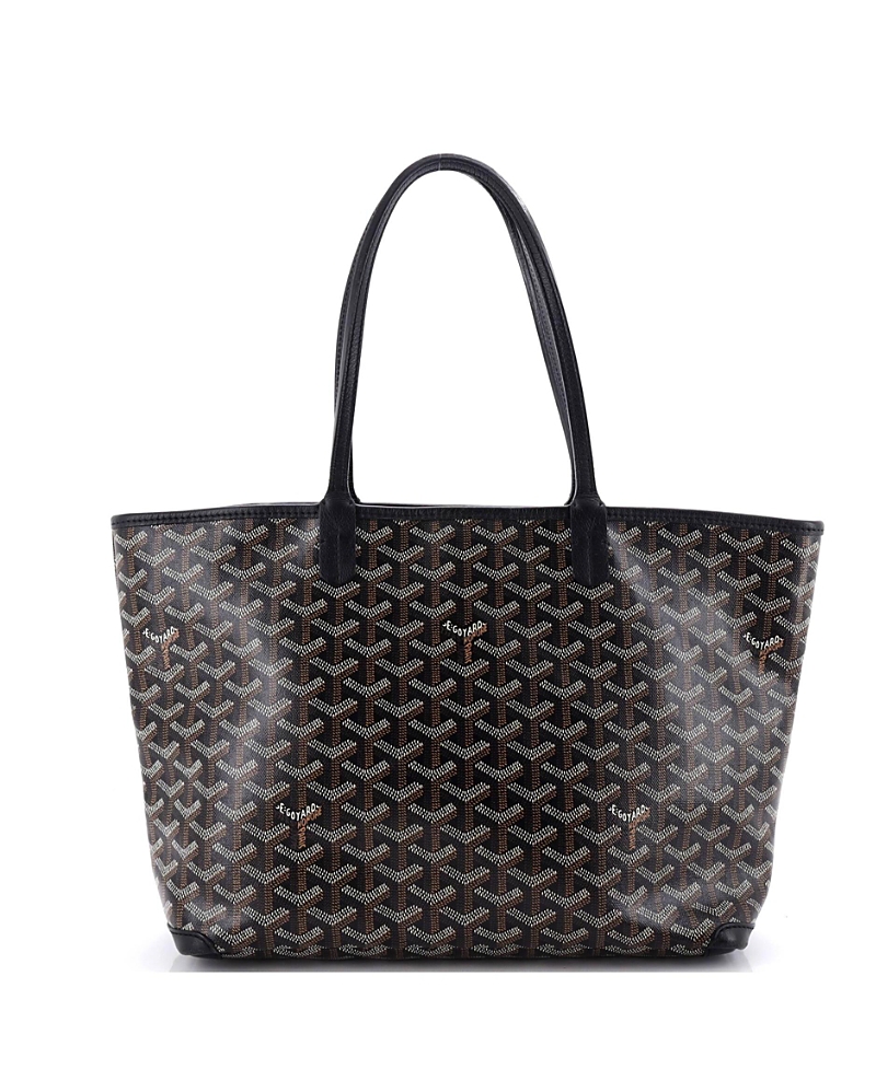 Pre-Owned HERMES Pm Artois Tote Coated Canvas