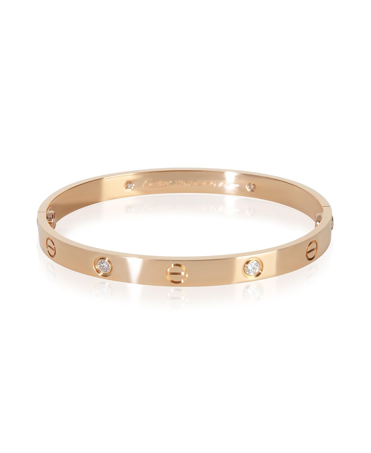 Pre-Owned Cartier Love 18k Rose Gold Bracelet