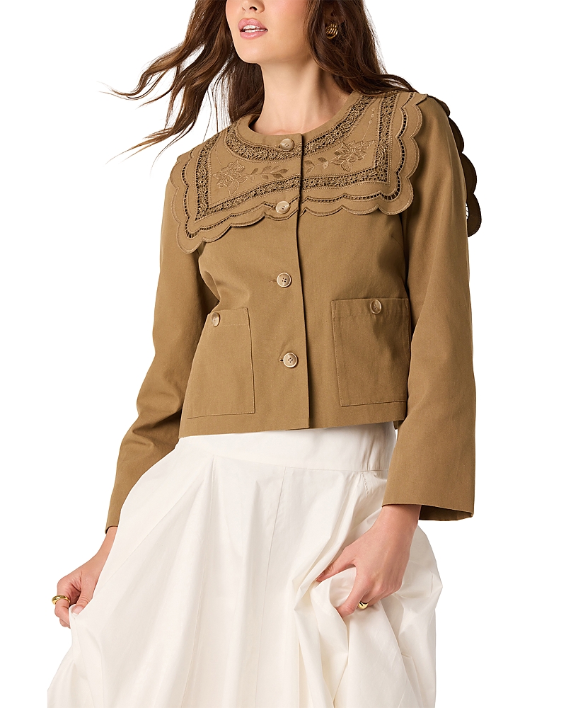 Astr the Label Cleo Bib Detail Jacket