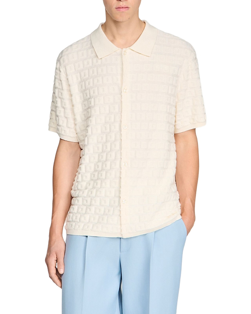 Sandro Pablo Terry Knit Shirt
