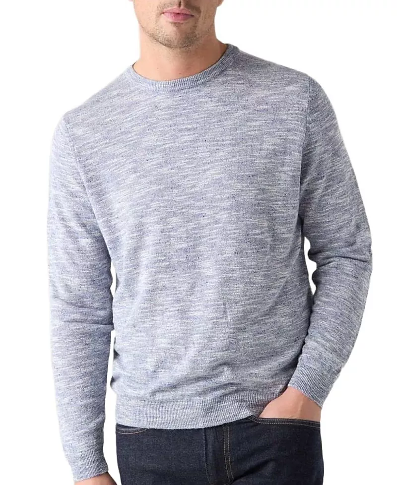 Robert Talbott Robbins Linen Silk Crewneck Sweater