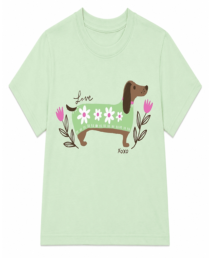 Prince Peter Collection Girls' Hot Dog Tee - Big Kid