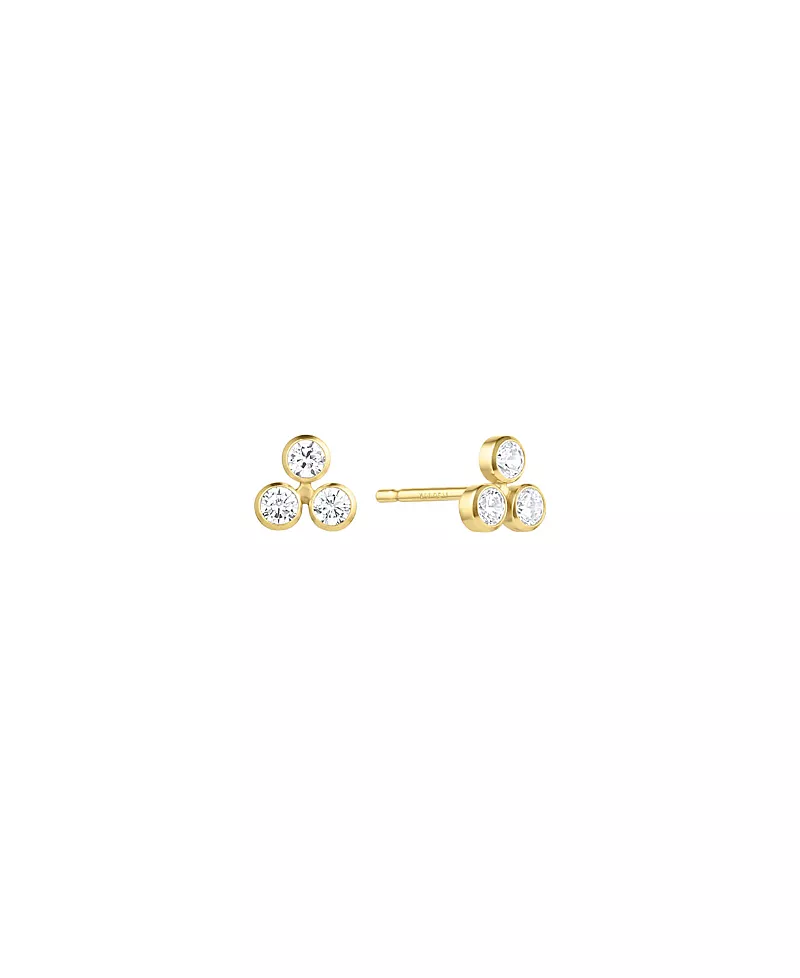Set & Stones Trinity Studs