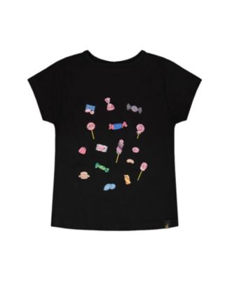 Girls' Organic Cotton Jersey Candy Short Sleeve T-Shirt - Little Kid