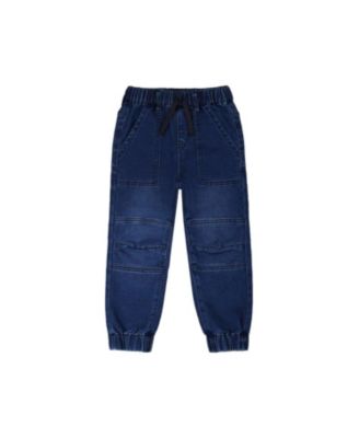 Boys' Stretch French Terry Denim Jogger - Baby