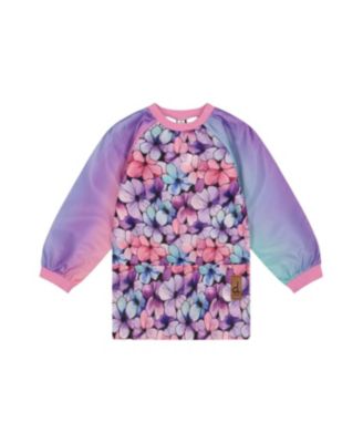 Girls' Floral Charming Protective School Apron - Little Kid