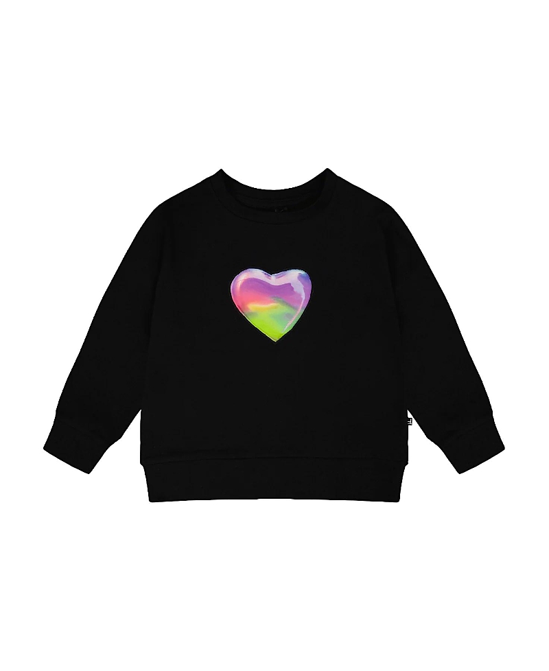 Deux par Deux Girls' Organic Cotton Jersey Rainbow Long Sleeve T-Shirt - Little Kid