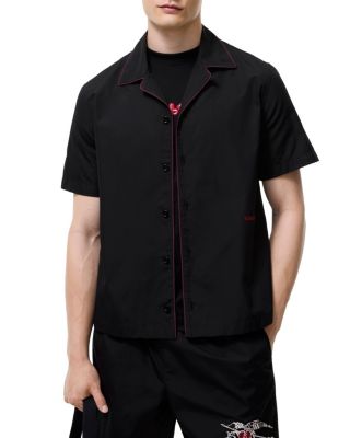  Relaxed Fit Knight Heart Cotton Shirt