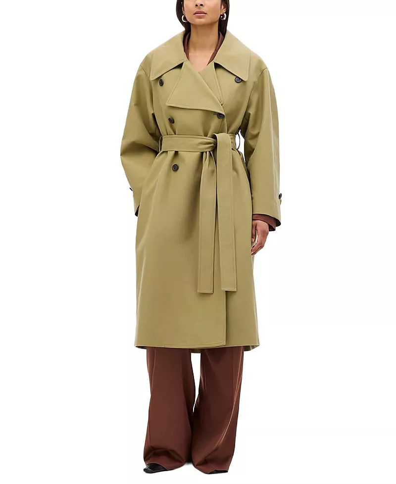 Another Tomorrow Double Face Trench