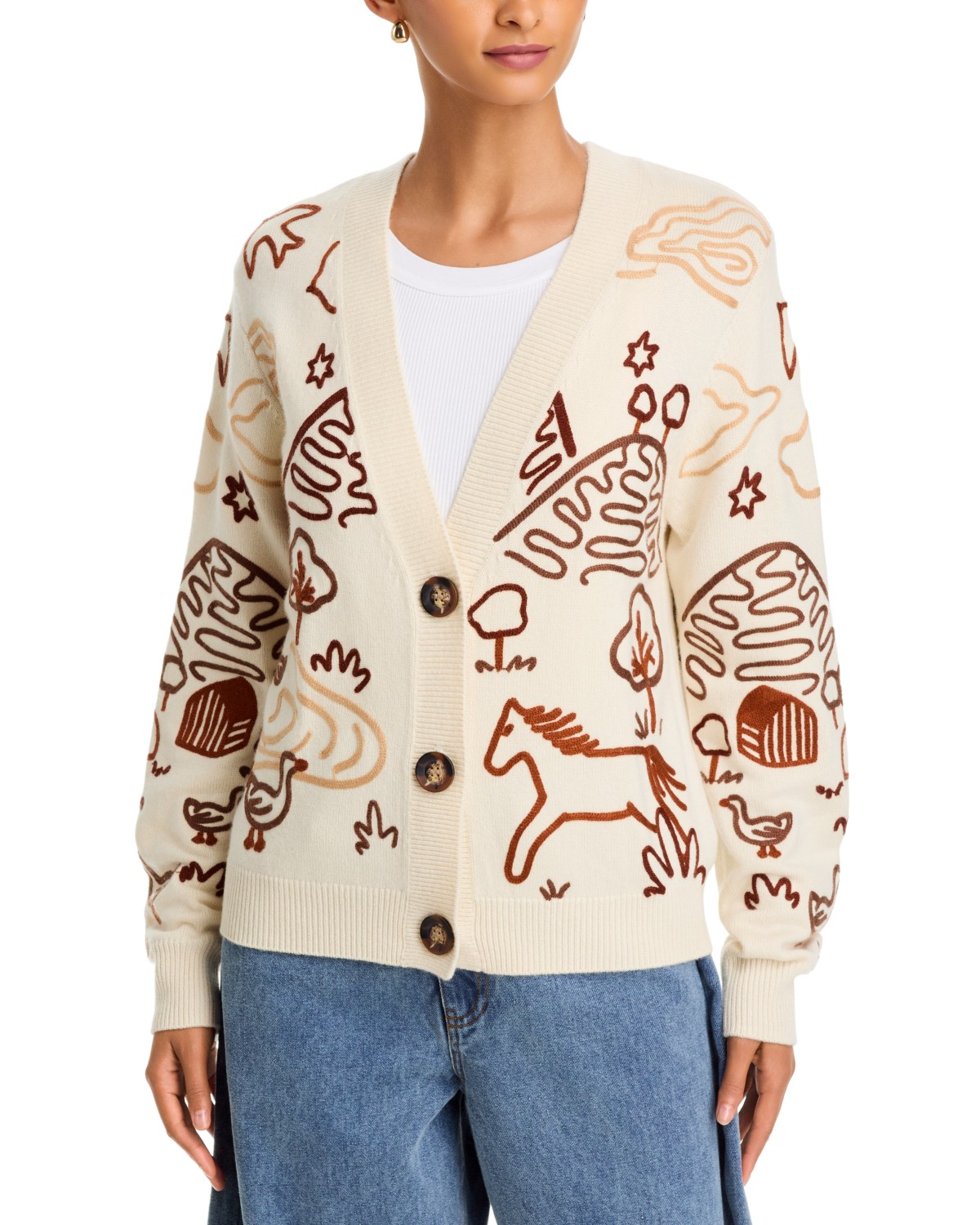 Countryside Cornelli Wool Cardigan