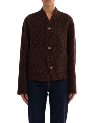 Hania Stand Collar Reversible Jacket 