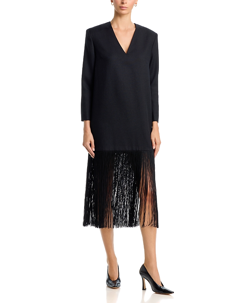 By Malene Birger Mella Drop Waist Fringe Dress