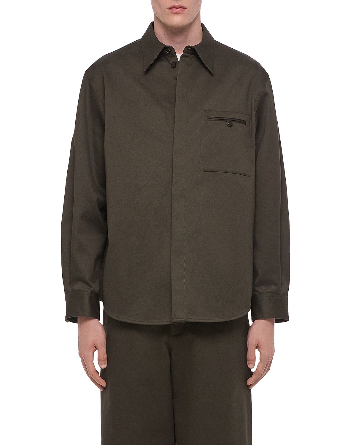 Helmut Lang Chino Twill Pocket Overshirt