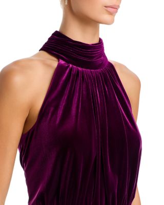 Sleeveless Mock Neck Blouson Gown - thumbnail 3