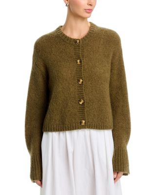 Cierrou Soft Crewneck Cardigan