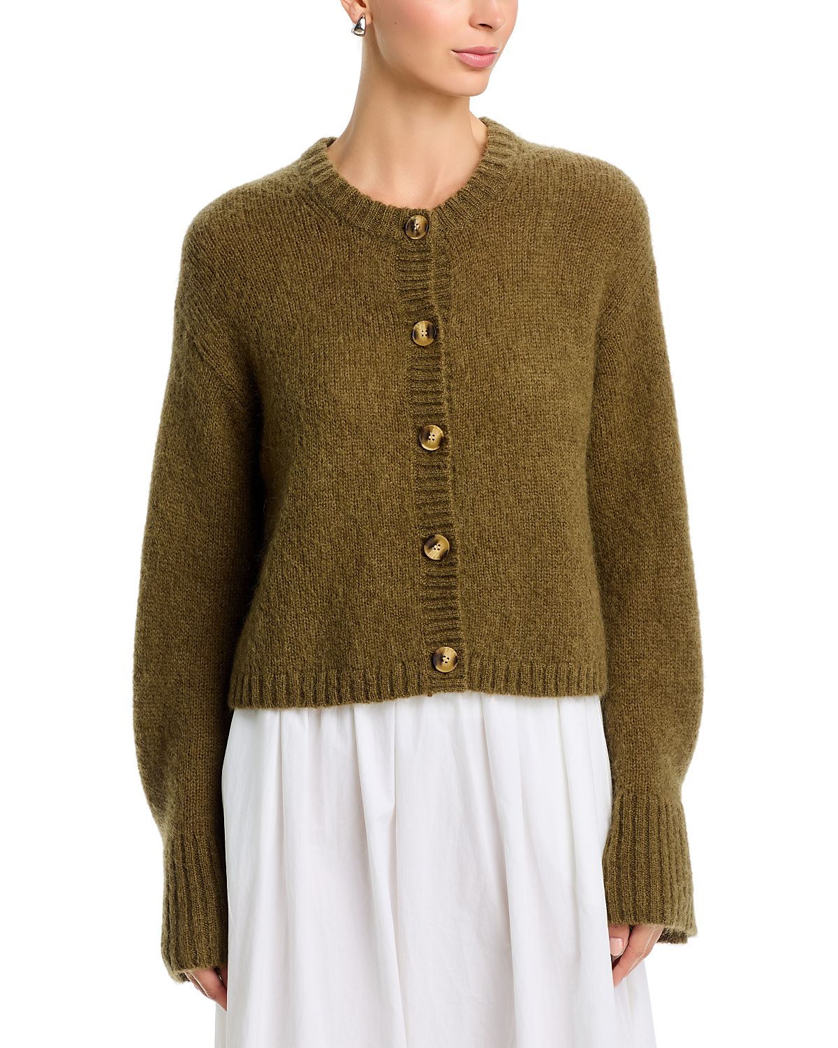 By Malene Birger Cierrou Soft Crewneck Cardigan