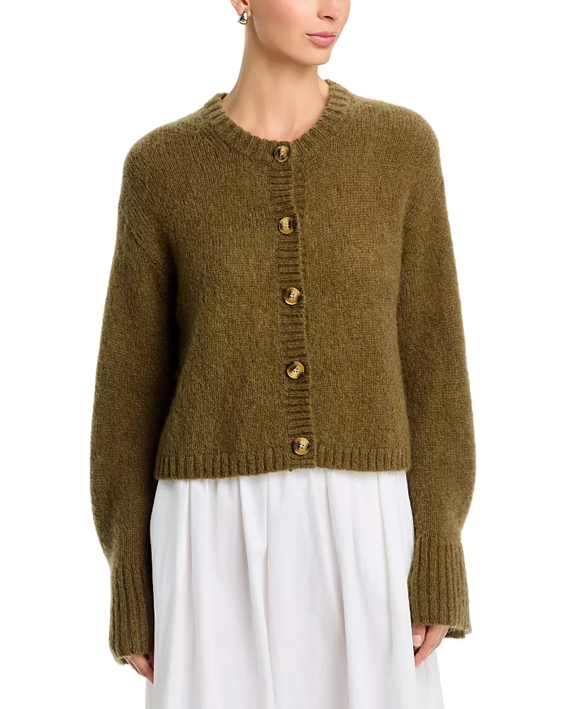 By Malene Birger Cierrou Soft Crewneck Cardigan