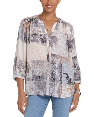 Nydj Pintuck Blouse