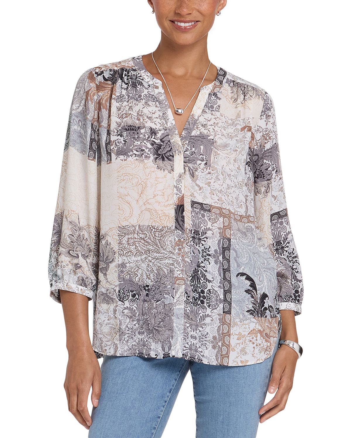 Nydj Pintuck Blouse
