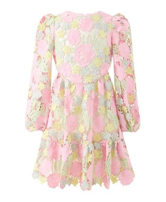  Girls' Estella Embroidered Mini Dress - Little Kid, Big Kid