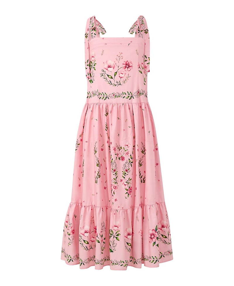 Marlo Kids Girls' Melany Tiered Maxi Dress - Little Kid, Big Kid