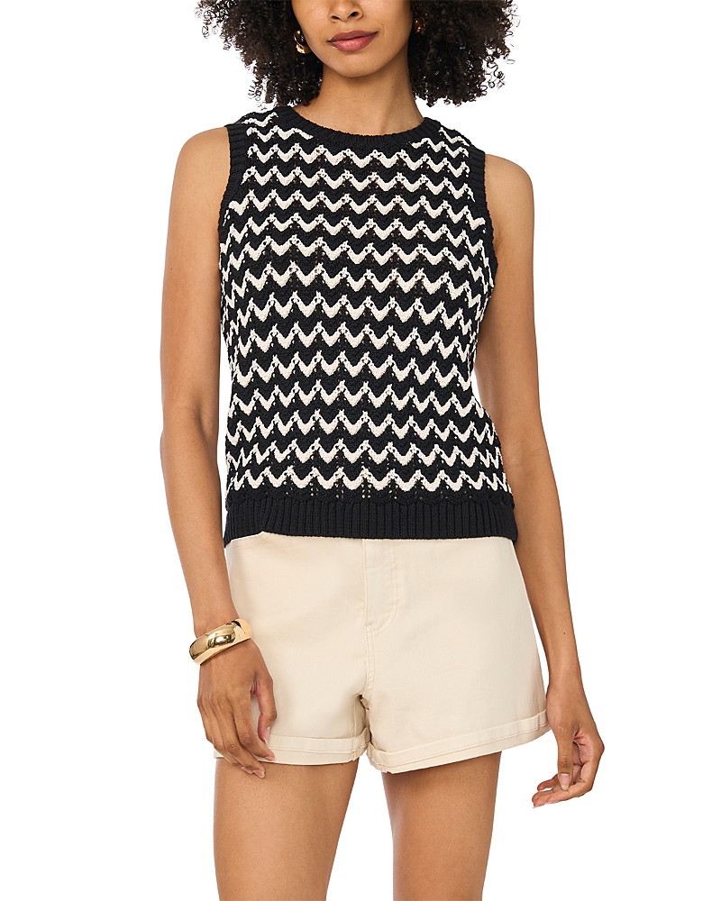 1.state Chevron Sweater Tank
