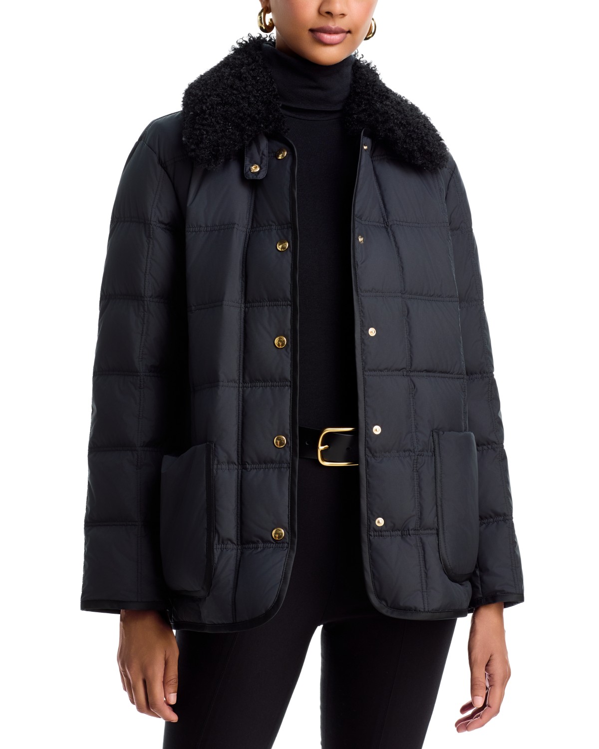 Cygnes Belted Down Jacket