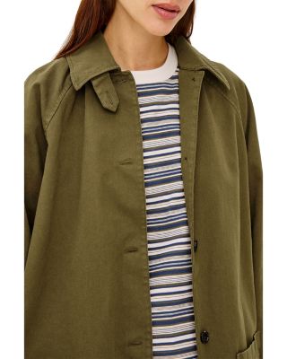Stafford Cotton Button Front Jacket