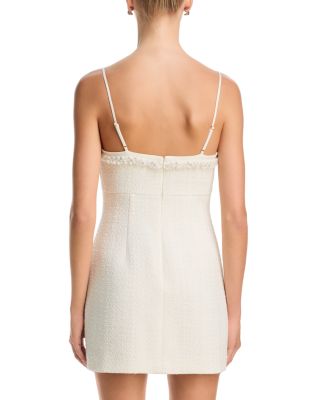 Sue Embellished Neck Mini Dress