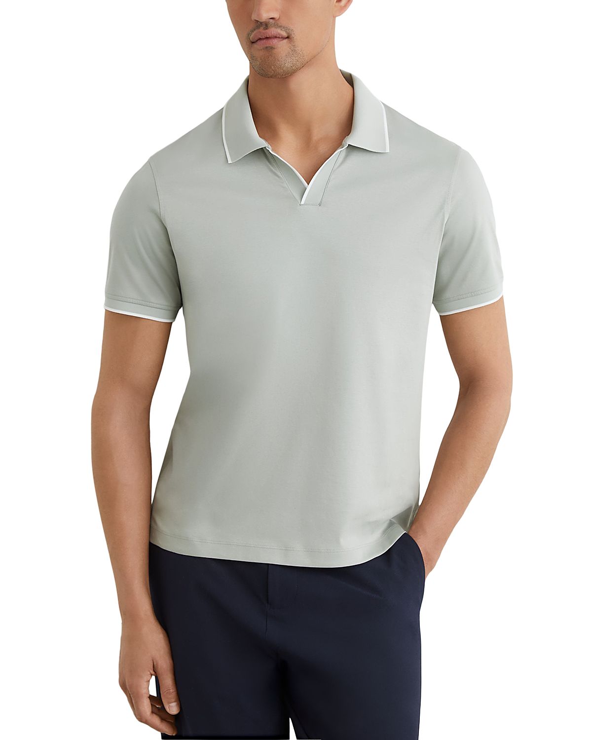 Reiss Nico Airwater Cotton Polo