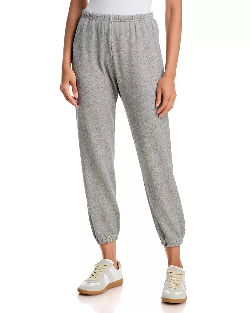 The Great. The Stadium Cotton Blend Ankle Sweatpants