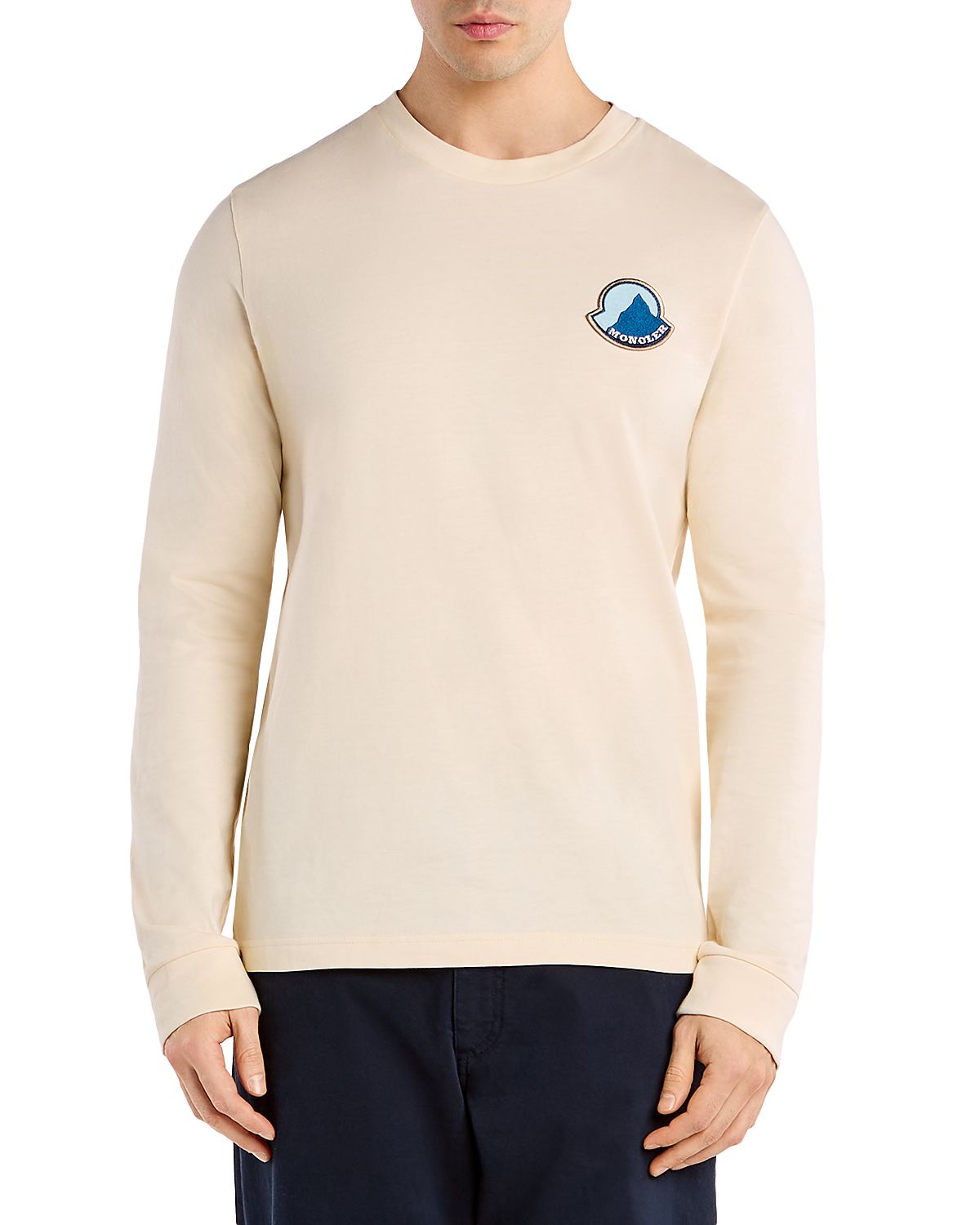 Moncler Cotton Mountain Graphic Logo Shirt