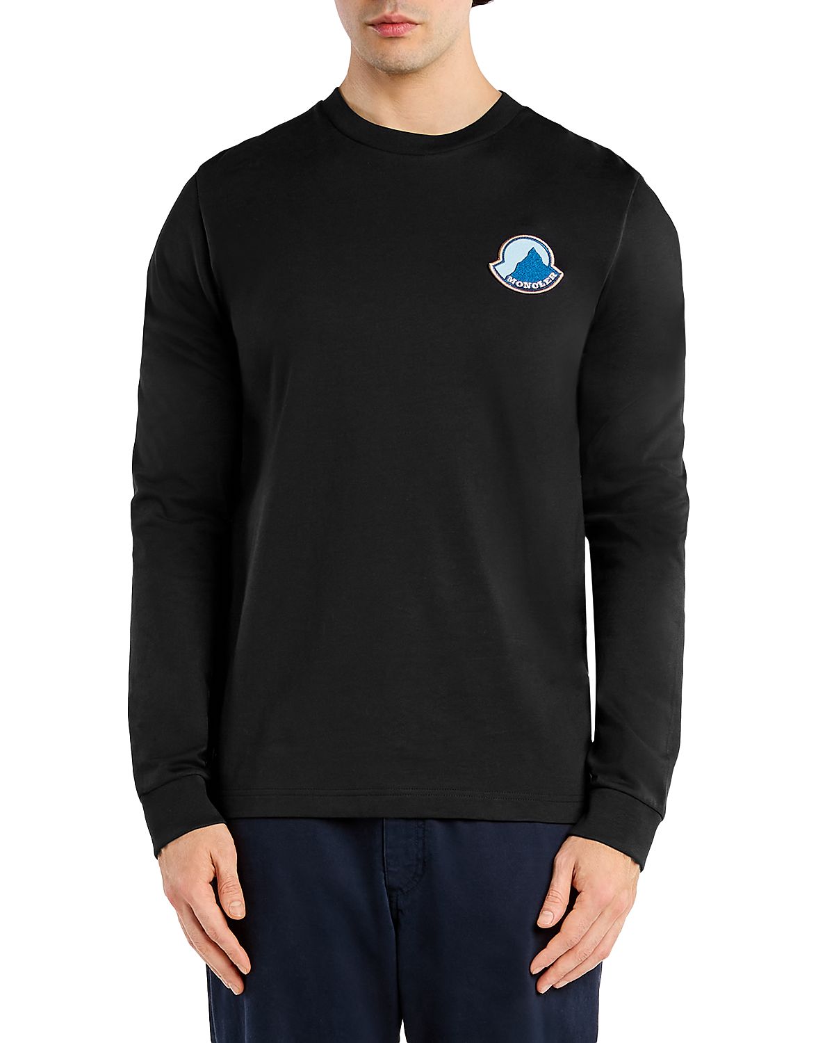 Moncler Cotton Mountain Graphic Logo Shirt