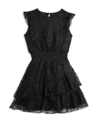 Girls' Sleeveless Ruffled Mini Dress, Big Kid - Exclusive