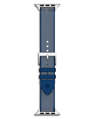 Kira Blue Grosgrain Band for Apple Watch&reg;, 38-46mm